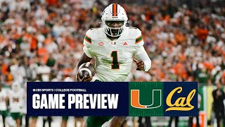 College Football Week 6 No 8 Miami at Cal Game preview Experts share their predictions [upl. by Eyot]