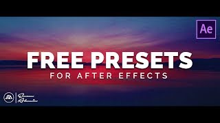 SMOOTH Transition Presets FREE for After Effects  Sam Kolder Style 2019 [upl. by Abigail]