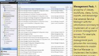 Microsoft System Center Service Manager Console Tour Part 2 of 10 [upl. by Fridell820]