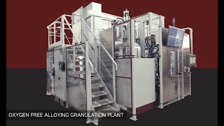 Topcast Engineering  Oxygen Free Alloying Granulation Plant [upl. by Reppart]