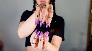 Incredibly Relaxing Hand Movements  ASMR layered mouth sounds 2 [upl. by Slin]