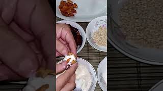 Stuffed Dates Recipe trending recipe food dates [upl. by Ixela]