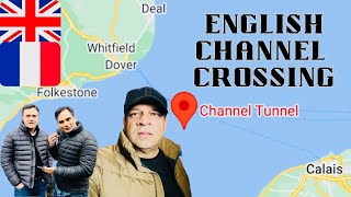 English Channel Crossing  Folkestone to Calais  Le Shuttle Crossing [upl. by Firmin]