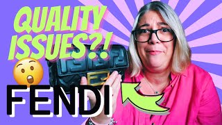 FENDI QUALITY ISSUES 😲 My first Fendi repair amp customer care experience [upl. by Dian]