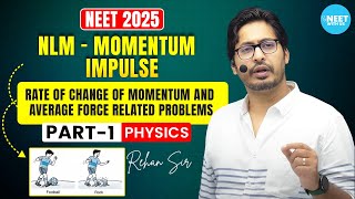 NEET 2025  NLM Momentum Impulse  Physics Revision  Physics By Rehan Sir nlm physics rehansir [upl. by Leoj]