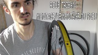 Roues Triban  changement de pneu  Decaddict 1 [upl. by Earised993]