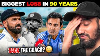 SHOCKING India Whitewashed at Home 💔  REMOVE Gambhir🙄  IND vs NZ 3rd Test [upl. by Carrissa]