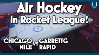 The Funniest Rocket League 2v2  Air Hockey w Lethamyr [upl. by Spada]