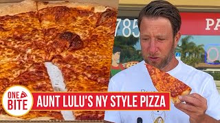 Barstool Pizza Review  Aunt Lulus NY Style Pizza Boca Raton FL [upl. by Morice]