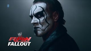 Everyone is talking about Sting  Raw Fallout  July 14 2014 [upl. by Ahsiener768]