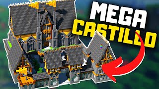 ¡Este es el MEGA CASTILLO que NECESITAS para Minecraft  tutorial paso a paso [upl. by Broome]