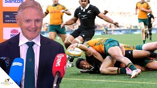 Joe Schmidts HONEST Reaction to Wallabies loss to All Blacks [upl. by Sapphire]