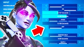 Updated BEST Controller Fortnite SettingsSensitivity 🎮  FaZe Sway Settings [upl. by Ayrad333]