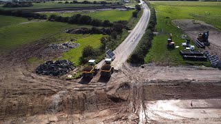 St Austell To A30 Link Road Construction Update September 2023 [upl. by Sinoda230]