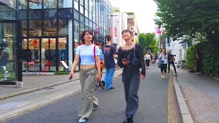 Tokyo Walk  Harajuku to Omotesando Trendy Spot Tour  Aug 2024 [upl. by Aner]