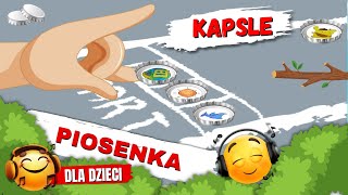 🥮🏁 GRA W KAPSLE 🥮🏁 Piosenka dla dzieci po polsku 🎵🇵🇱 [upl. by Trebleht474]