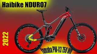 2022 Haibike NDURO 7 Yamaha PW X3 Motor [upl. by Anitneuq850]