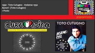 1990  Toto Cutugno  Insieme 1992 [upl. by Hanser]