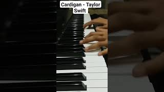 Cardigan  Taylor Swift piano pianocover taylorswift music [upl. by Cence]