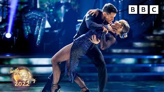 Helen Skelton amp Gorka Marquez Argentine Tango to Here Comes The Rain Again ✨ BBC Strictly 2022 [upl. by Kylander]