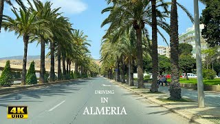 Almería City Spain  4K UHD  Unique Place in Europe  Driving Downtown  Driving Tour [upl. by Reede540]