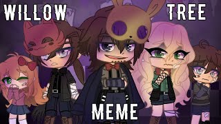 Willow Tree MemeFNAF Afton Family FLASH WARNINGGacha Club [upl. by Eseilenna115]