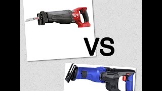 Milwaukee M18 CSX 502X VS Biltema Tigersåg CRS [upl. by Rebmyt]