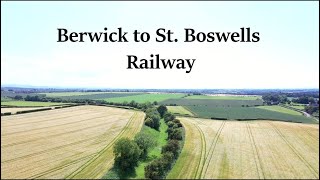 Berwick to St Boswells Railway  Tweedmouth to Velvet Hall [upl. by Eidob]