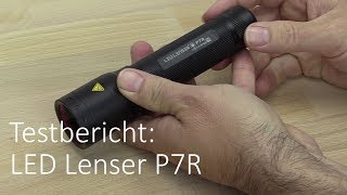 LED Lenser P7R im Taschenlampen Test [upl. by Ayahs]