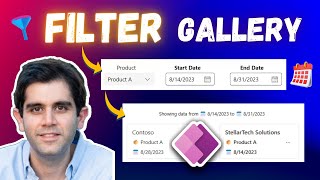 How to apply Multiple Filters to Power Apps Gallery Dates Ranges amp More 📅🎯 [upl. by Moseley904]