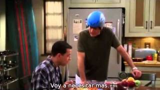 Two and a half men Charlie y Esmeralda Sub en español 12 [upl. by Kristian]