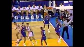 1991 NCAA Championship Kansas vs Duke [upl. by Aicila]