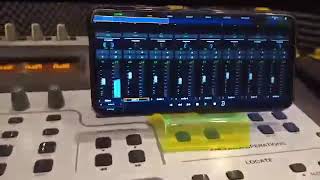 Testing Remote control via Android phone and M audio Projectmix IO [upl. by Akinihs348]