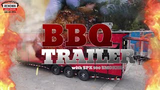 Elite BBQ Trailer with SPK500 Smoker Ultimate Mobile Grilling Solution  Best Quality amp Design [upl. by Haleelahk]