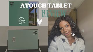 I GOT MY FIRST TABLET  atouch x19 life tablet review review tablet [upl. by Dov]