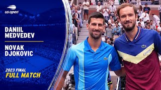 Daniil Medvedev vs Novak Djokovic Full Match  2023 US Open Final [upl. by Gibeon679]