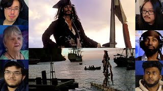 Captain Jack Sparrow Entry  Pirates of the Caribbean  1  Reaction Mashup  pirates [upl. by Annahael]