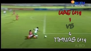 Timnas Indonesia U19 vs UEA U19  4  1  All Goals and Full Highlight 14042014 [upl. by Yanahc]