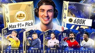 40 x 600K Elite TOTY Packs amp Max 91 Icon Picks [upl. by Nek73]