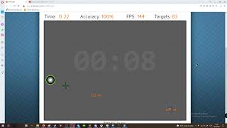 Aimbooster Cant touch this World Record 108  264 MS avg reaction time [upl. by Rollet130]