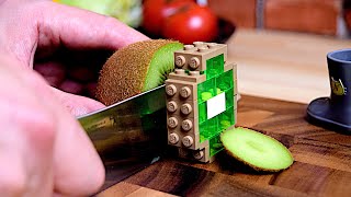 Lego Breakfast  Lego In Real Life 5  Stop Motion Cooking amp ASMR [upl. by Norabel]