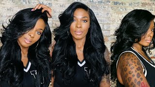 39 FOR THIS Outre Melted Hairline Collection HD Swiss Lace Front Wig Selene [upl. by Attenauqa556]