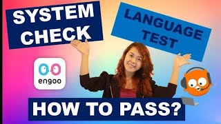 ENGOO SYSTEM CHECK AND ENGLISH TEST HOW TO PASS Teacher Ana Lou [upl. by Ahsiekam874]