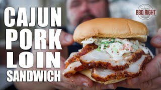 Spicy Cajun Pork Loin Sandwich [upl. by Bette-Ann]