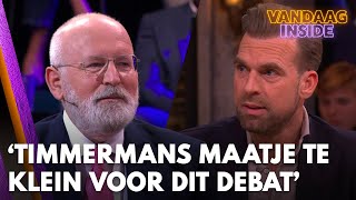 Timmermans is een maatje te klein voor een debat als dit  VANDAAG INSIDE [upl. by Matthaeus]