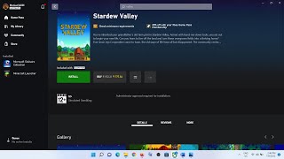 Fix Stardew Valley Not Installing On Xbox AppMicrosoft Store Windows 1110 PC [upl. by Cele236]