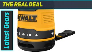 DEWALT Bluetooth Speaker DCR008 Review [upl. by Augustin837]