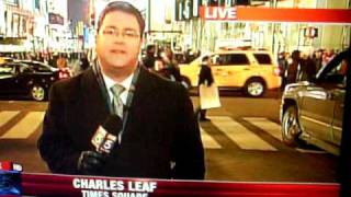 Joey Boots Yells Bababooey on NY FOX 5 [upl. by Norval793]