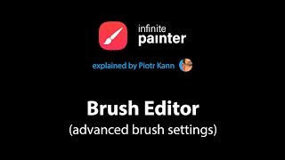 Infinite Painter Brush Editor [upl. by Eittam]