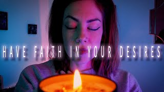 Faith  Pulling Energy Blockages  Trust amp Belief in Yourself  Goals  Desires  Reiki ASMR [upl. by Littlejohn]